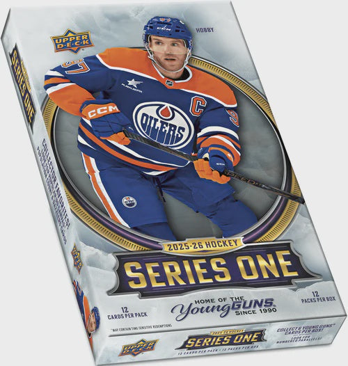 2025-26 Upper Deck Series 1 Hockey Hobby Box (Canada Only)