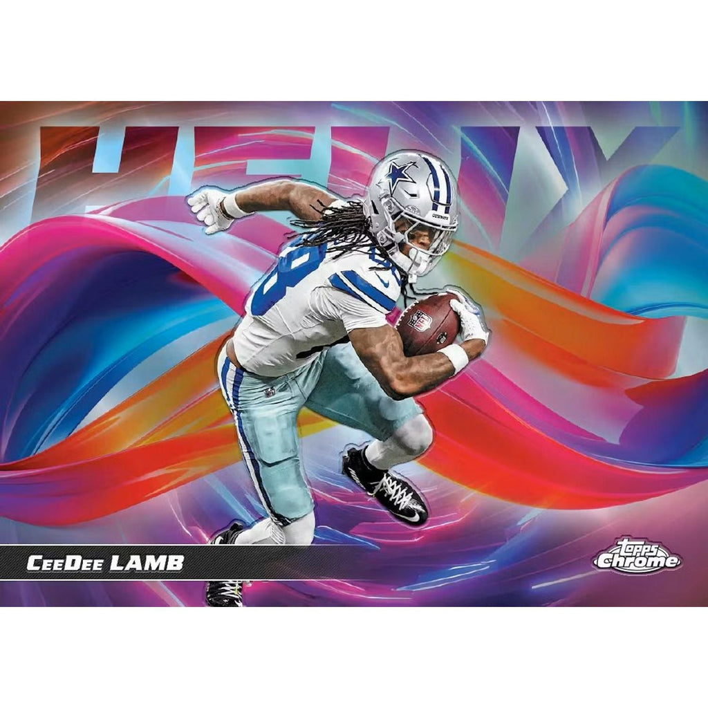 2025 Topps Chrome Football Jumbo Box