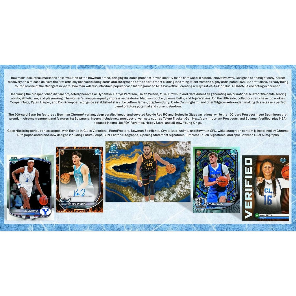2025/26 Bowman Basketball Hobby Box