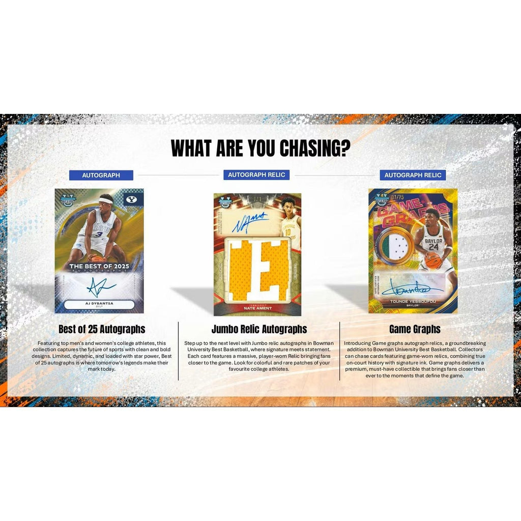 2025-26 Bowman University Best Basketball Hobby Box
