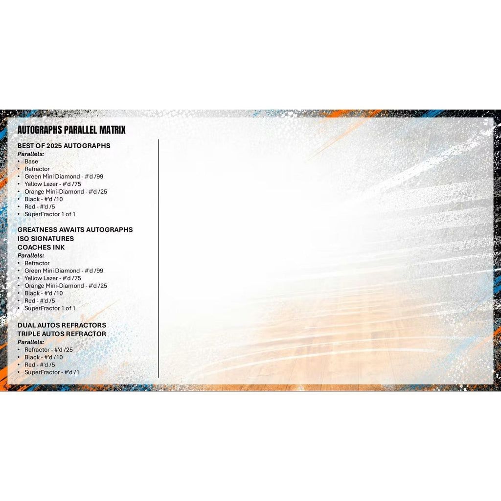 2025-26 Bowman University Best Basketball Hobby Box