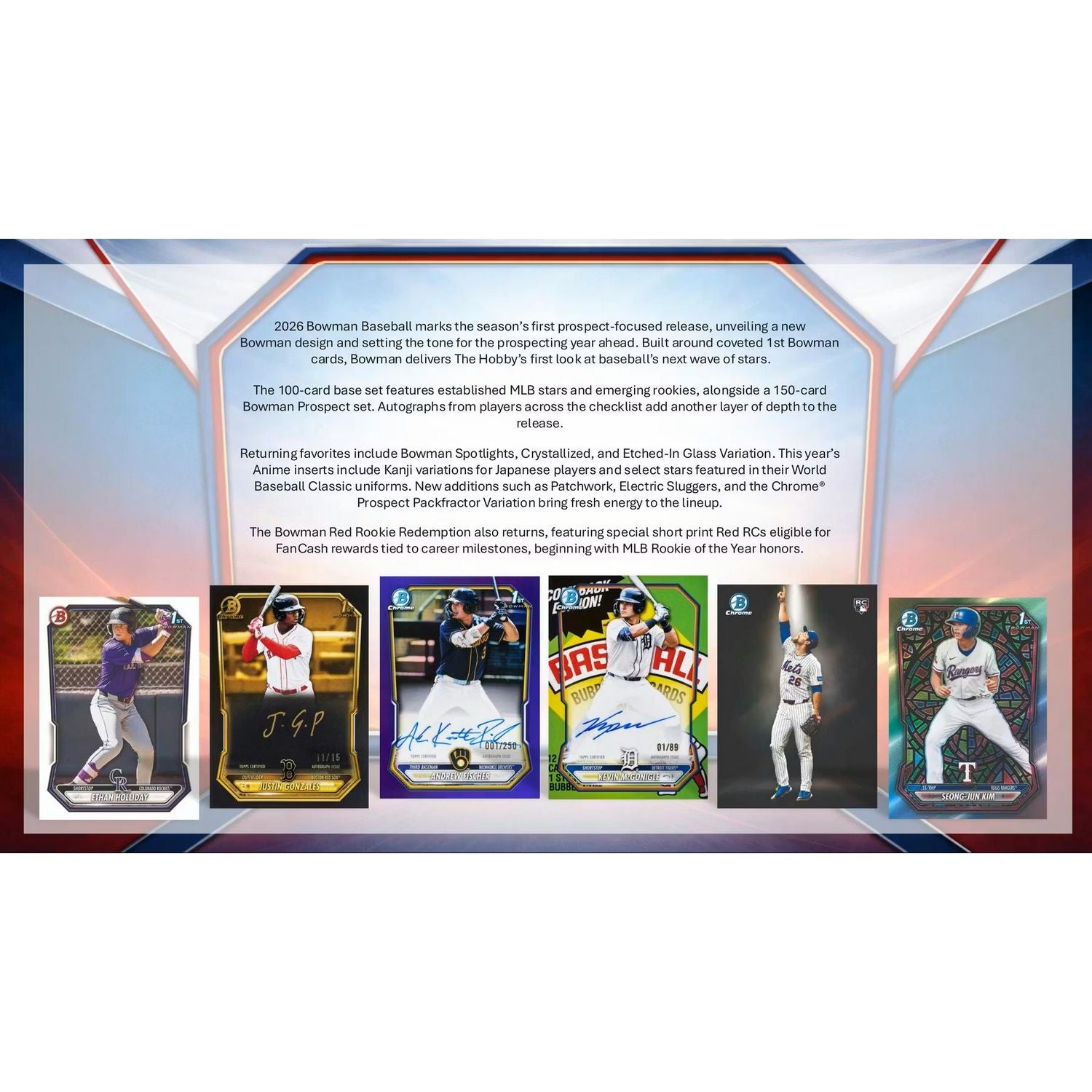 2026 Bowman Baseball Breaker’s Delight Box