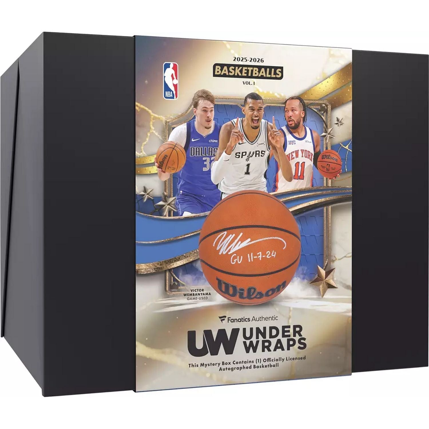 2026 Fanatics Under Wraps Autographed Mystery Basketball