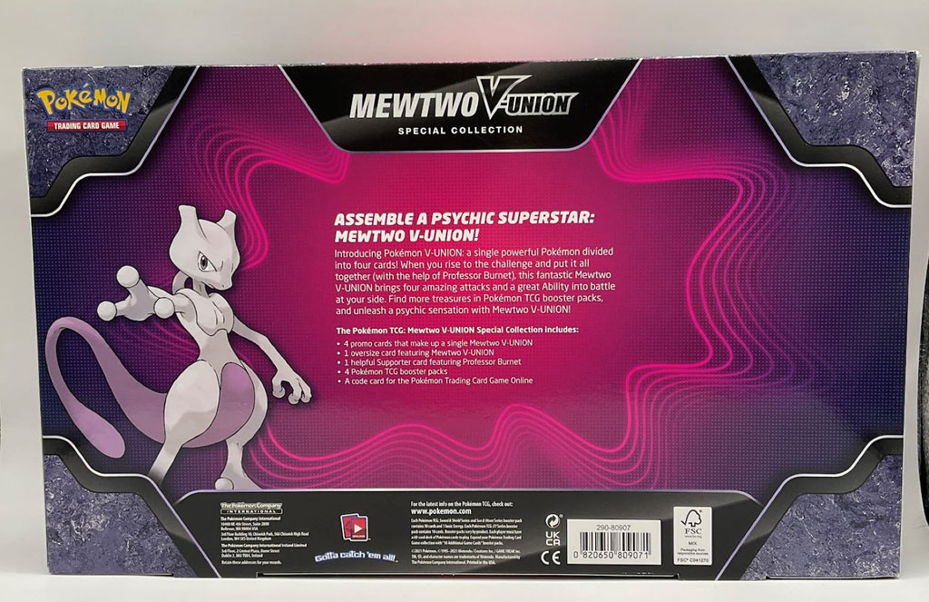 Pokemon: Mewtwo V-Union Special Collection #1 *See Pictures for Condition*