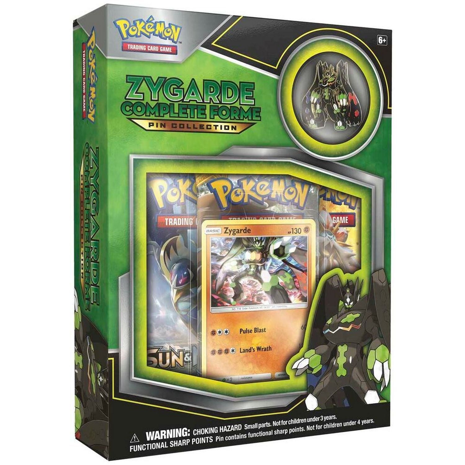 Pokemon: Zygarde Complete Form Pin Collection