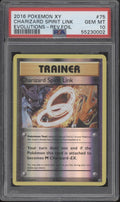 Charizard Spirit Link Pokemon Evolutions Reverse Foil #75 PSA 10