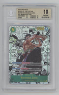 Roronoa Zoro One Piece Card Game Wings of the Captain Manga Art BGS 10 Pristine