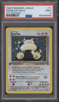 Snorlax Pokemon Jungle Holo 1st Edition #11 PSA 9