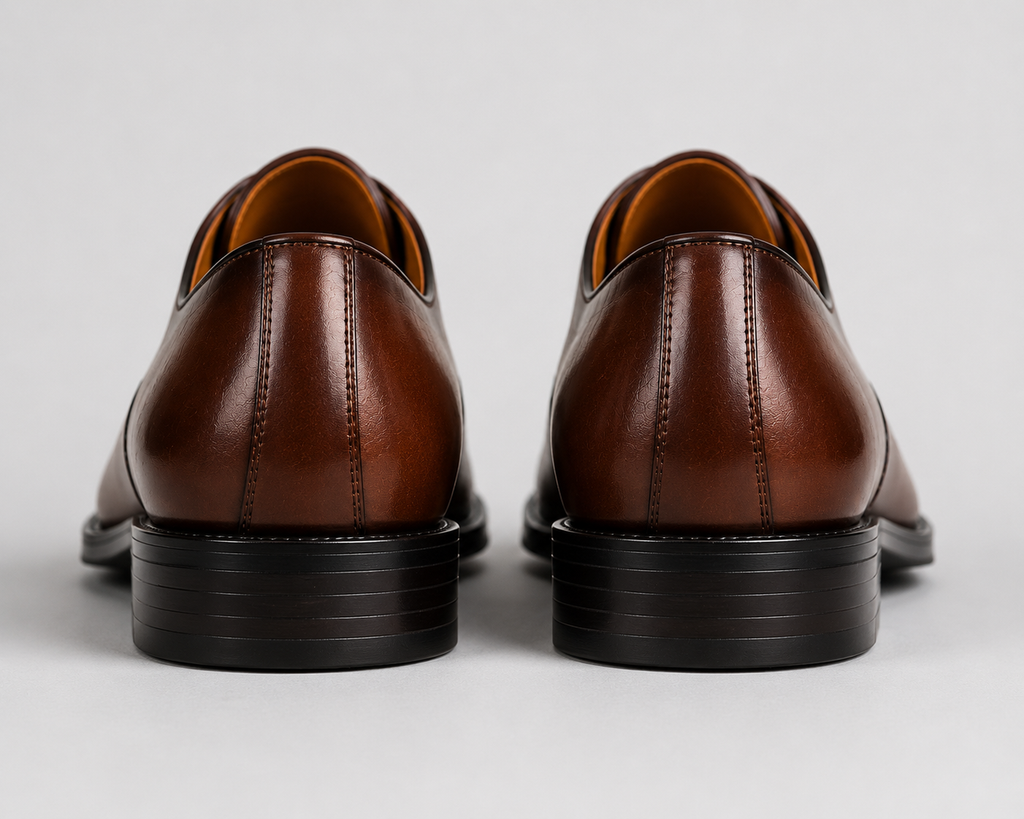 Novaaric Executive Brown Oxford Shoes
