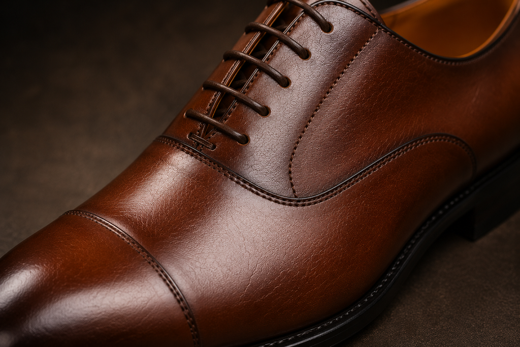 Novaaric Executive Brown Oxford Shoes