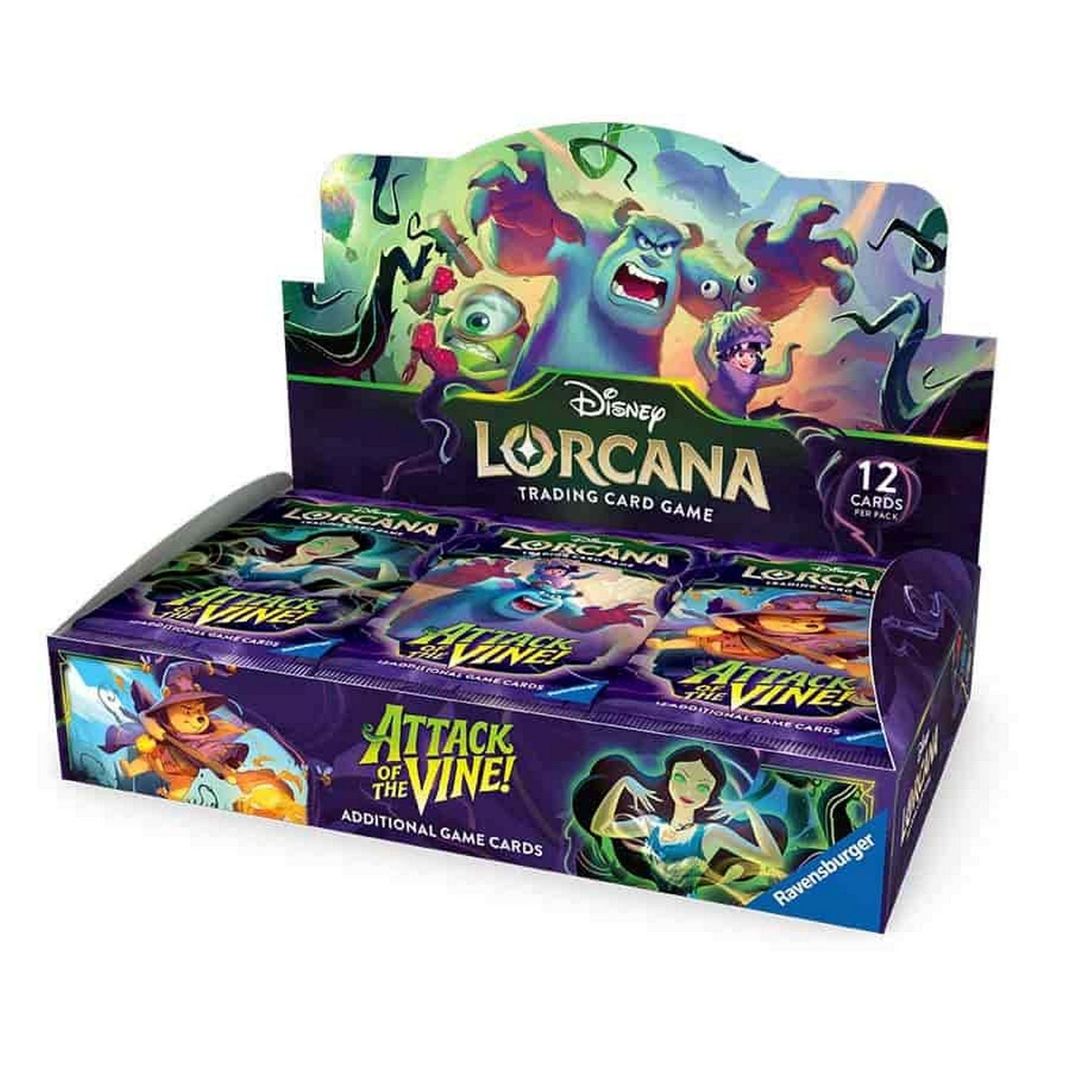 Disney Lorcana: Attack of the Vine! Booster Display *Expected Release Date 07-24-2026*