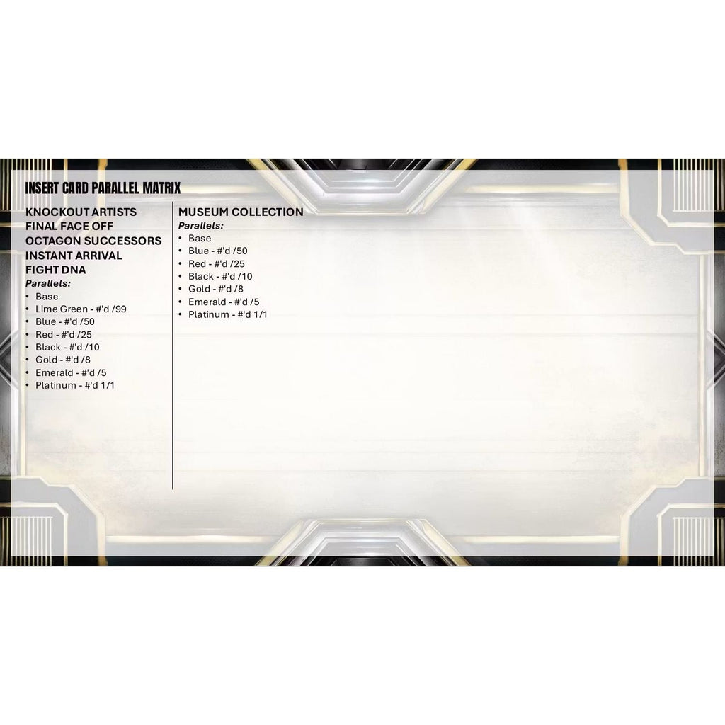 2026 Topps Knockout UFC Hobby Box