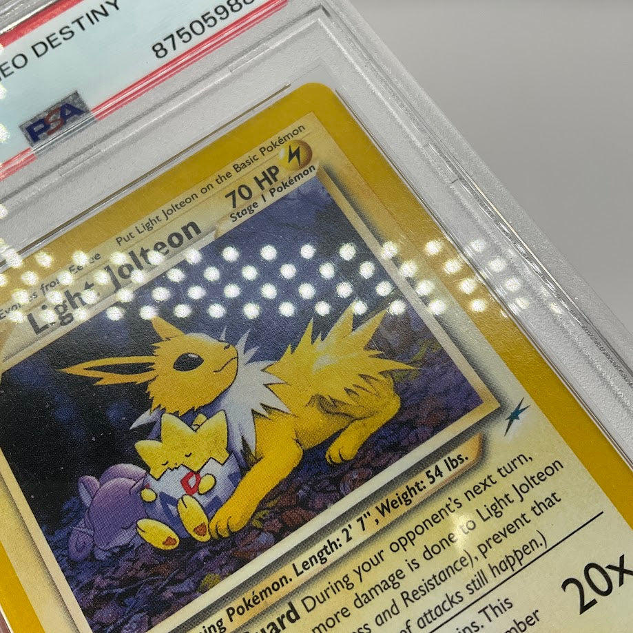 Light Jolteon Pokemon Neo Destiny 1st Edition #48 PSA 9