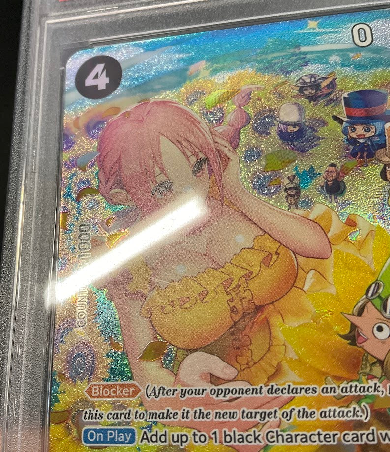 Rebecca One Piece Card Game OP06 Special Alternate Art #091 PSA 10