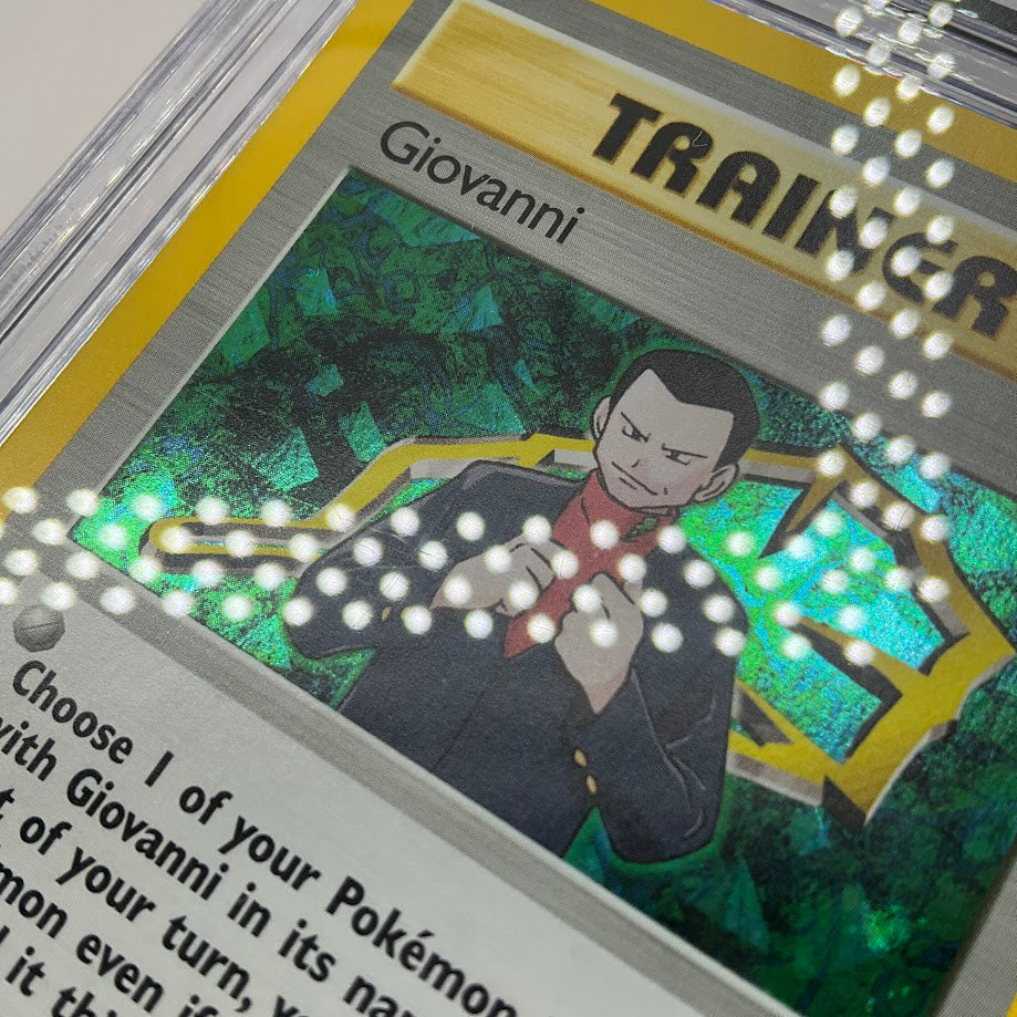 Giovanni Pokemon Gym Challenge Holo #18 CGC 10
