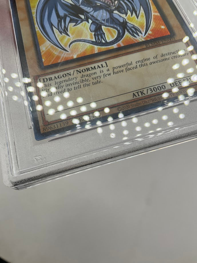Blue-Eyes White Dragon Yu-Gi-Oh! BLMM 1st Edition #EN001 PSA 10