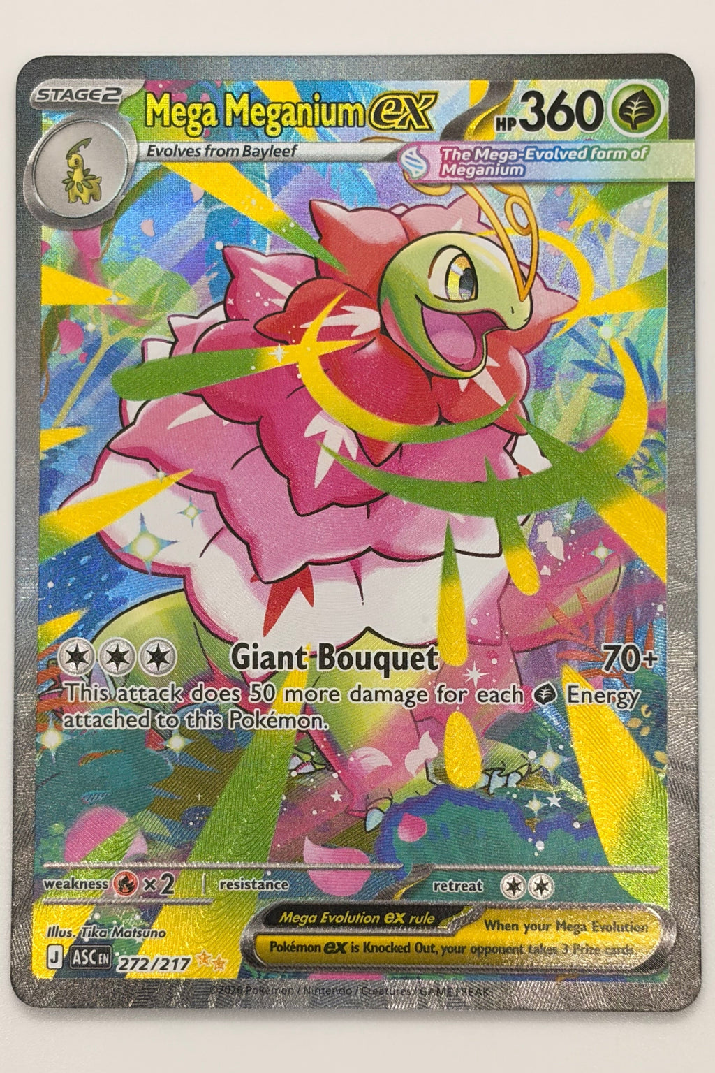 272/217 Mega Meganium ex - Special Illustration Rare
