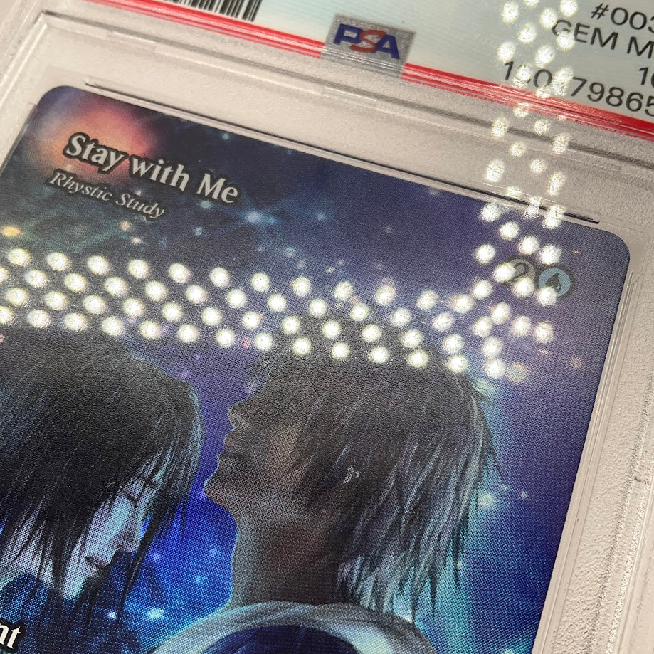 Stay With Me Magic the Gathering Final Fantasy Foil #0031 PSA 10