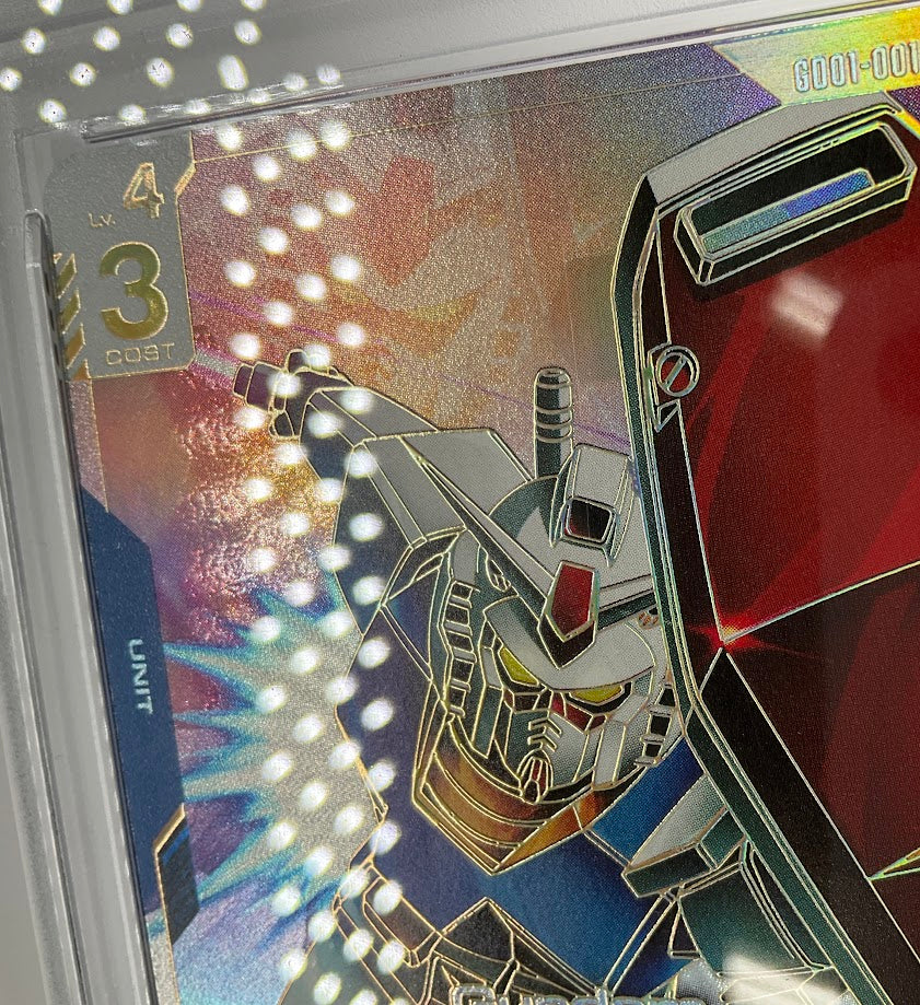 Gundam Gundam Card Game Newtype Rising Legend Rare++ #001 PSA 10