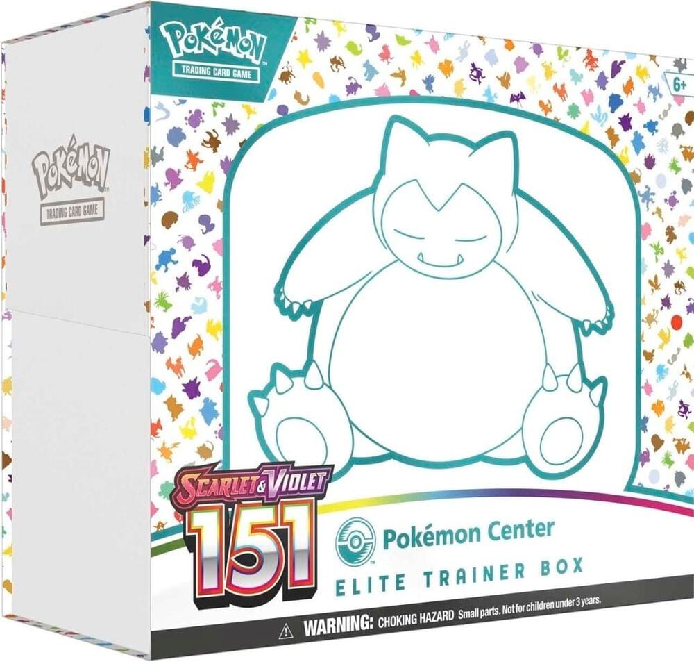 Pokemon Scarlet and Violet 3.5 151 - Pokemon Center Exclusive Elite Trainer Box
