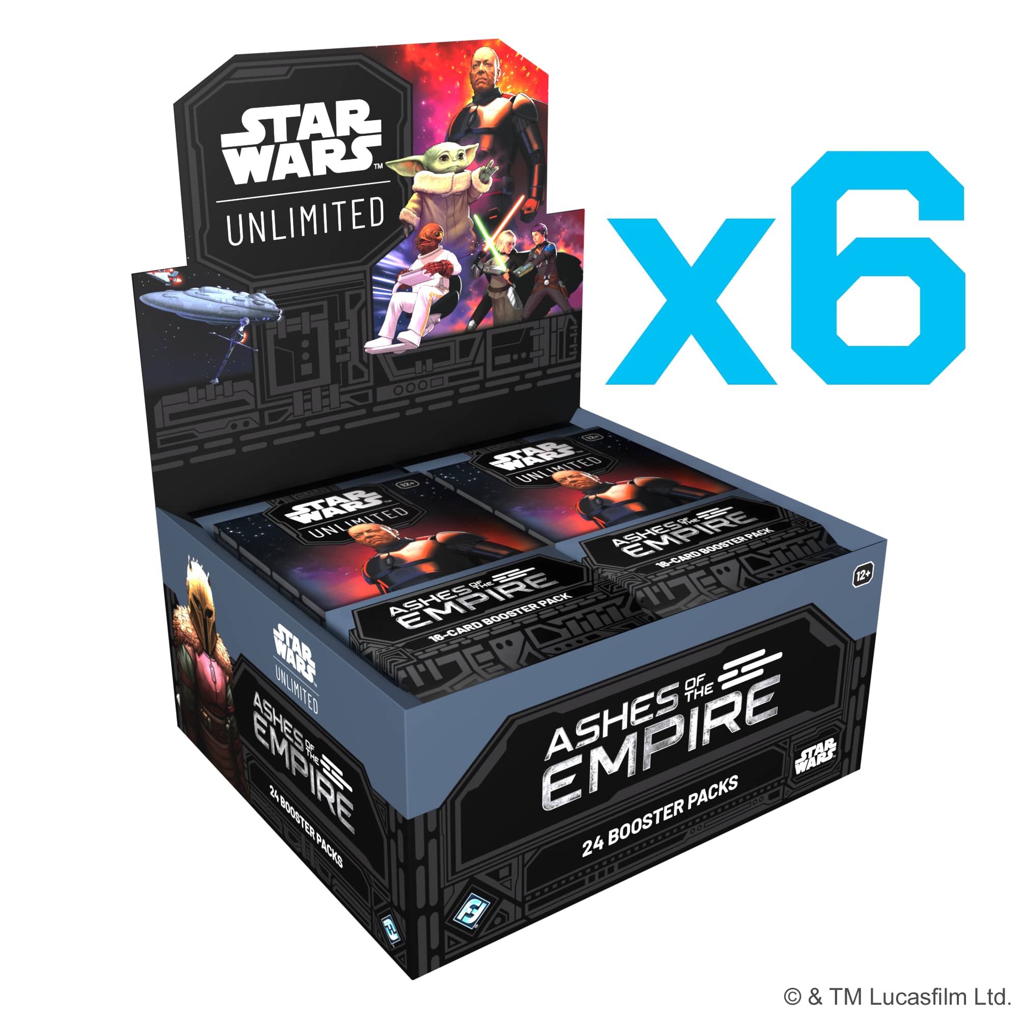 Star Wars: Unlimited - Ashes of the Empire: Booster Case