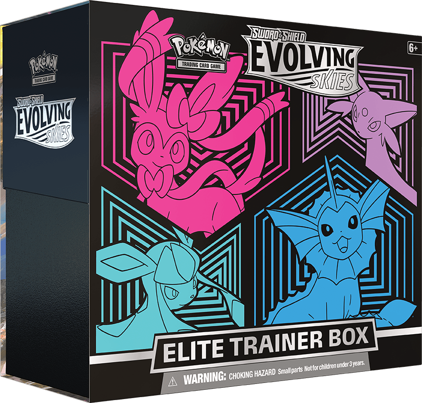 Pokemon - TCG - Evolving Skies Elite Trainer Box Options