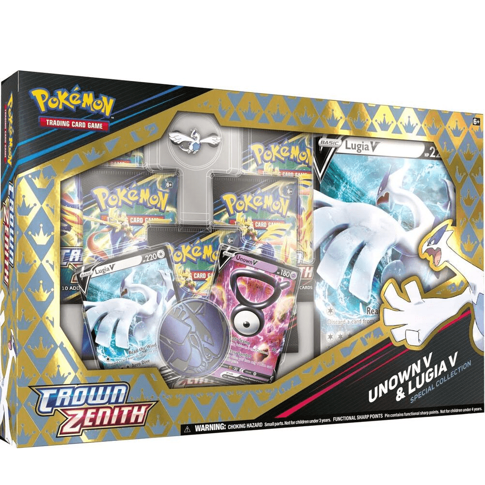 Pokemon: Crown Zenith Special Collection [Unown V & Lugia V]