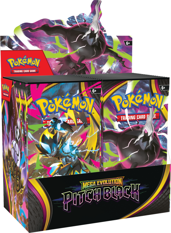 Pokemon Mega Evolution ME05: Pitch Black Booster Box (Pre-Order) (ETA July 17th, 2026)