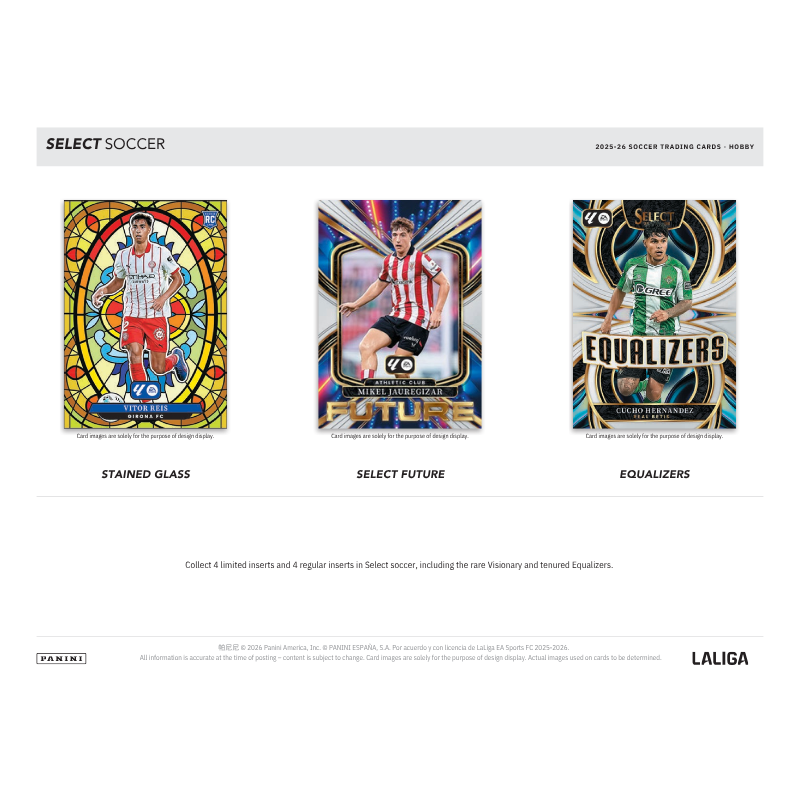 2025/26 Panini Select La Liga Soccer Hobby Box