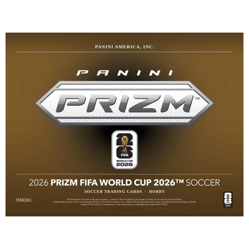 2026 Panini Prizm FIFA World Cup Soccer Hobby 12 Box Case