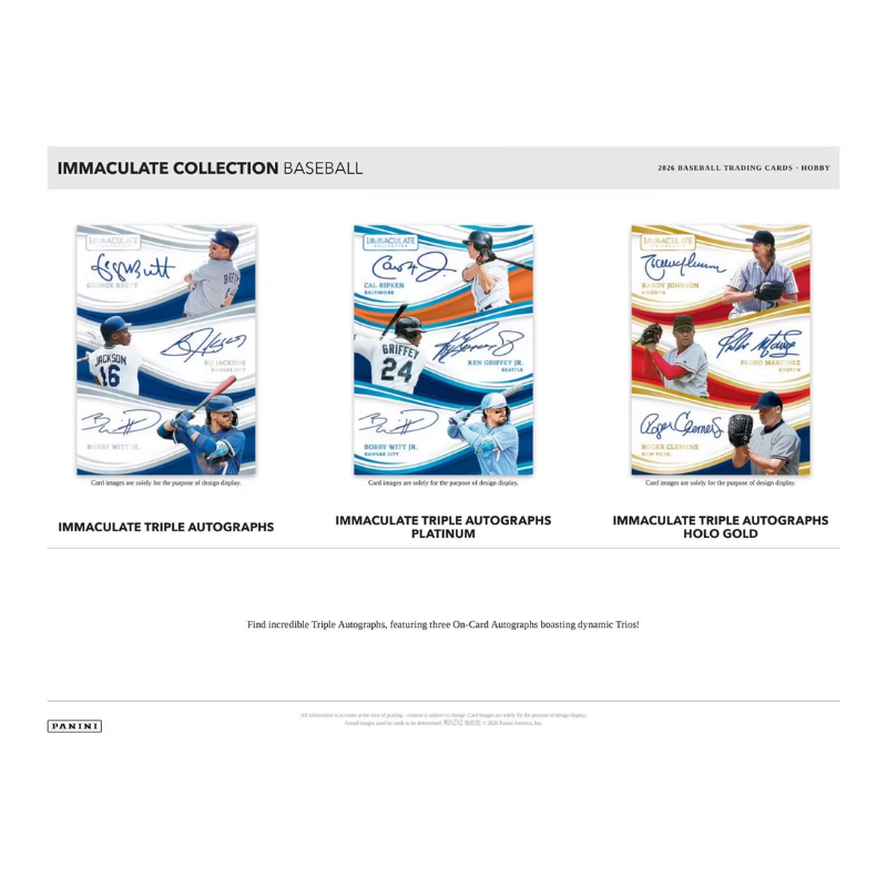 2026 Panini Immaculate Baseball Hobby 6 Box Case