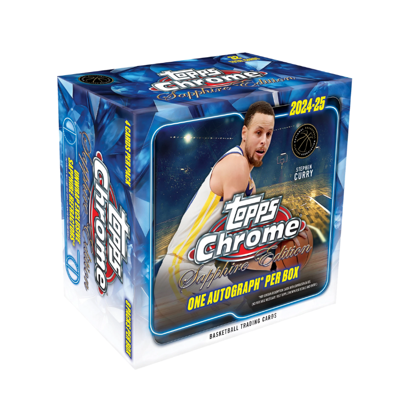 2024/25 Topps Chrome Basketball Sapphire Edition Box