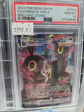 2022 POKEMON SWORD & SHIELD BRILLIANT STARS #TG23 FA/UMBREON VMAX BRILLIANT STARS psa 10