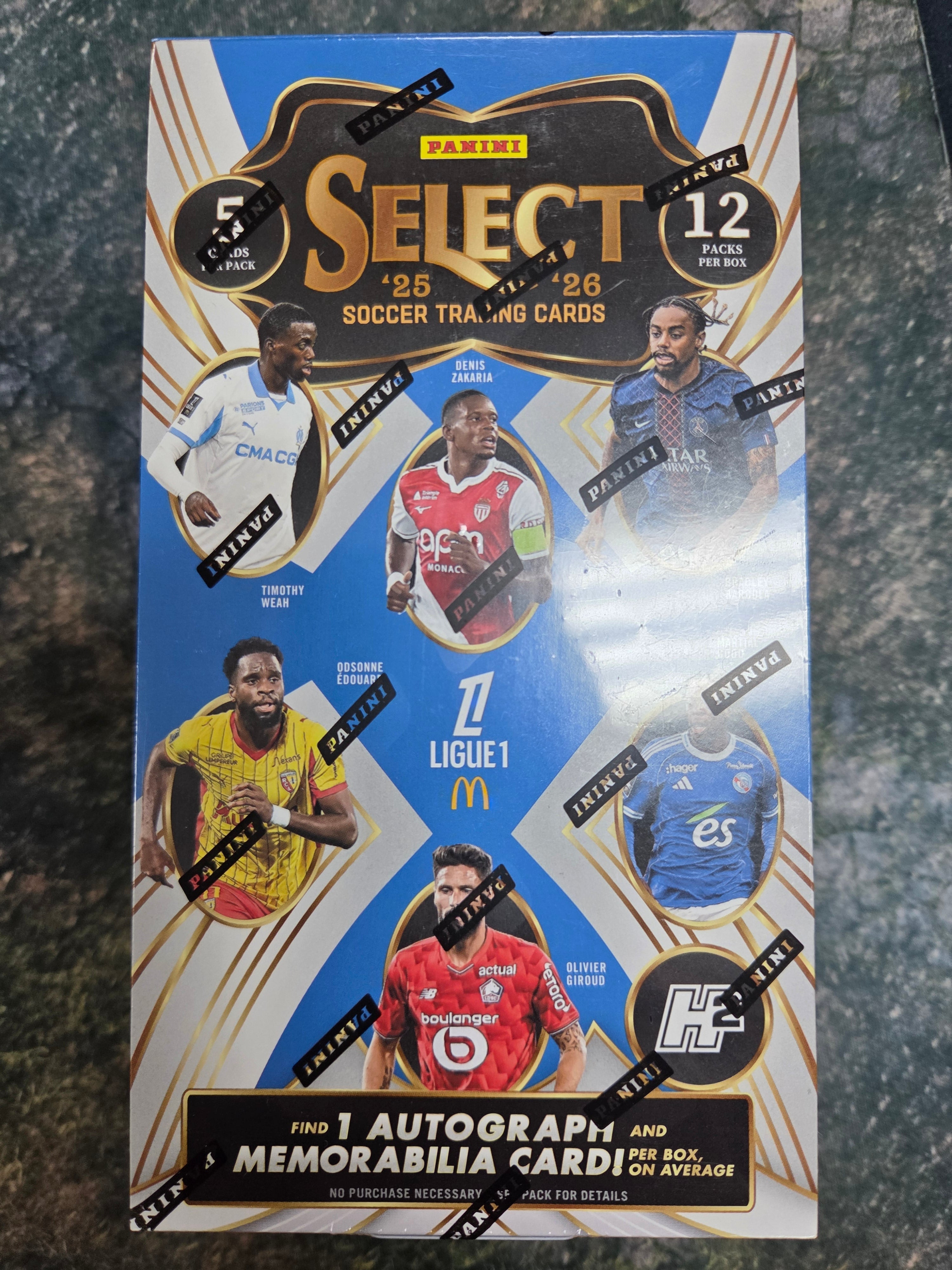 2025-26 Panini Select Ligue 1 Soccer H2
