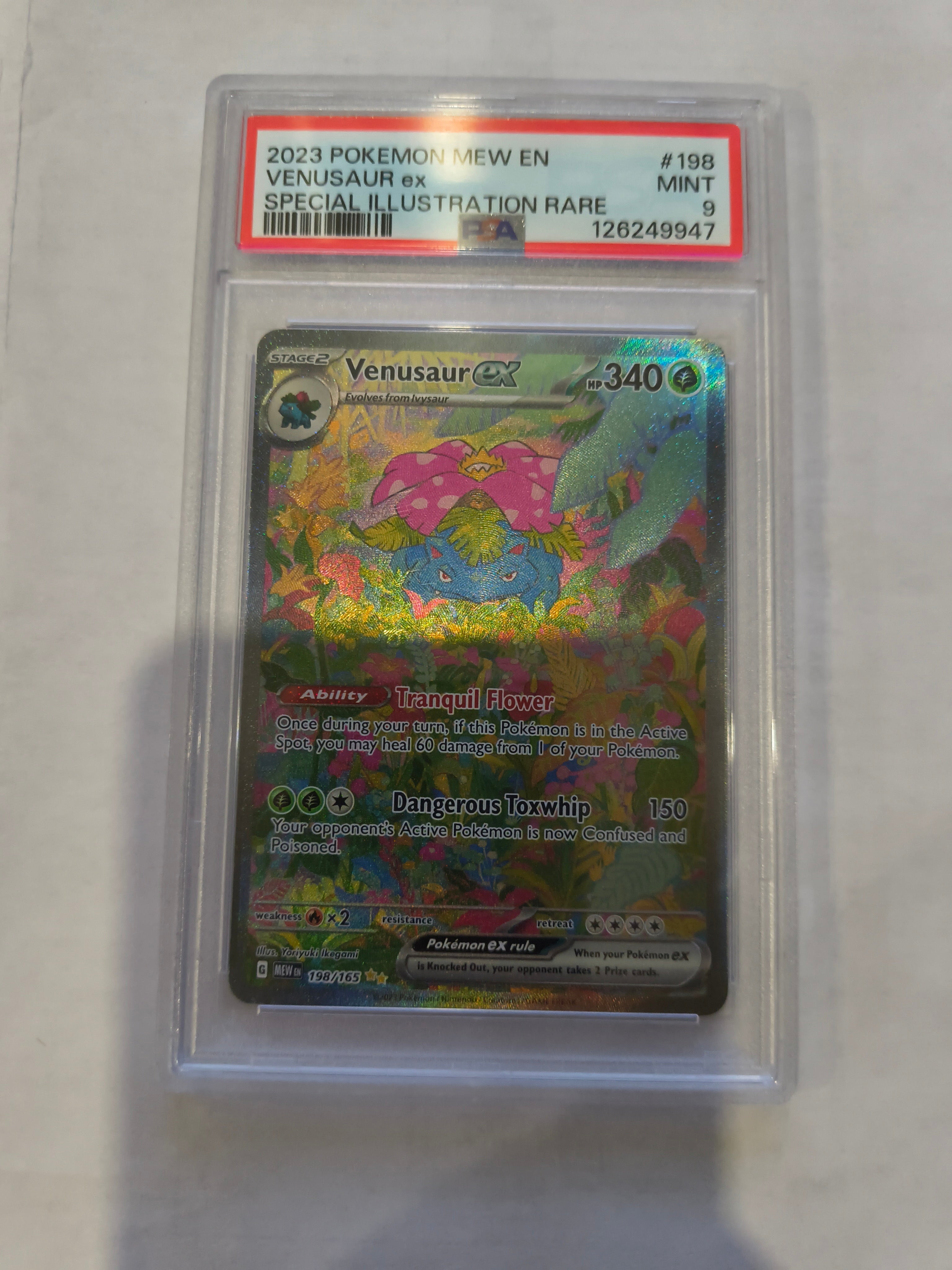 Pokemon: PSA 9 Special Illustration Rare Venusaur ex