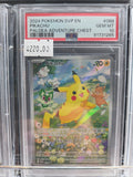 2024 POKEMON SVP EN-SV BLACK STAR PROMO #088 PIKACHU PALDEA ADVENTURE CHEST psa 10